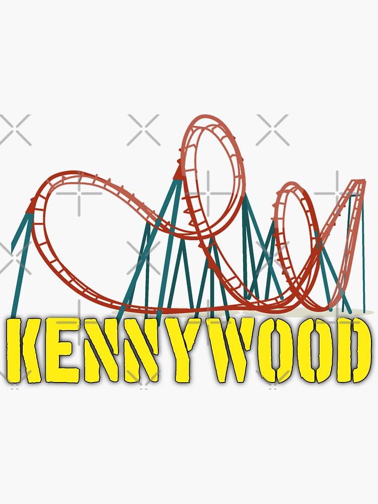 "Kennywood " Sticker for Sale by Desgin0001 Redbubble