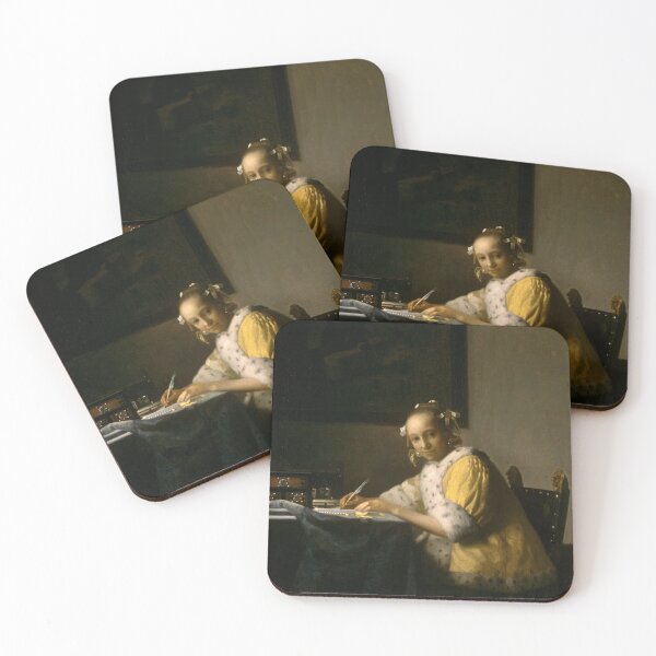 Item preview, A Lady writing (1665) - Johannes Vermeer designed and sold by SALON DES ARTS.