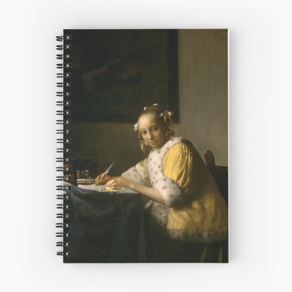 Item preview, A Lady writing (1665) - Johannes Vermeer designed and sold by SALON DES ARTS.