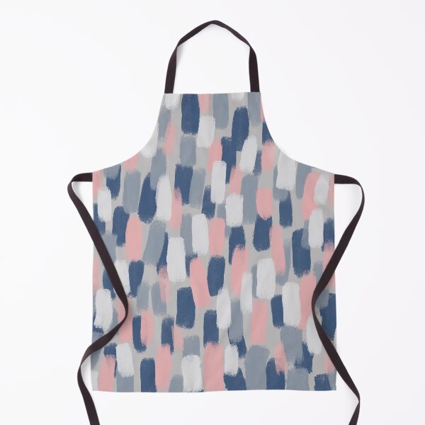 Item preview, Abstract, Navy Blue, Grey and Blush Pink Paint Brush Effect designed and sold by OneThreeSix.
