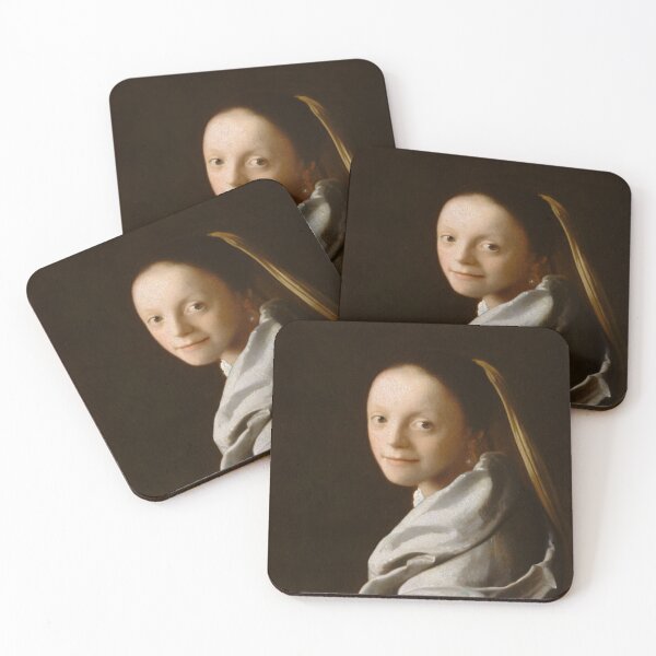 Item preview, Study of a Young Woman (1667) - Johannes Vermeer designed and sold by SALON DES ARTS.