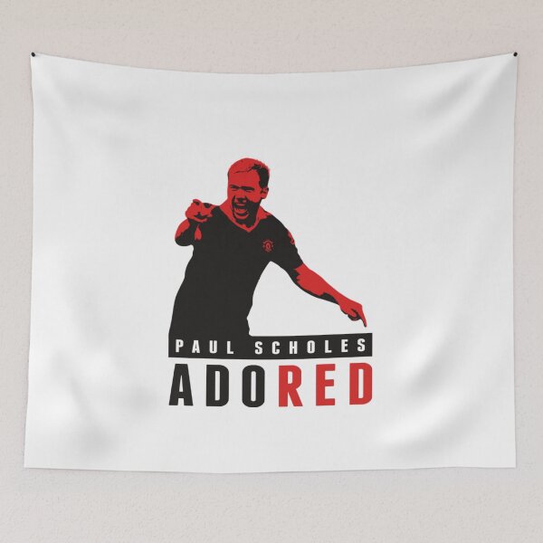 Item preview, Adored - Paul Scholes Design Manchester United 33 - Men's Best Vintage Tee Kids Youth Handmade  designed and sold by juliabeataewjg.