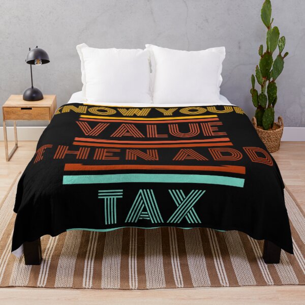 Item preview, Retro Conozca su valor y luego agregue impuestos designed and sold by universegrace.