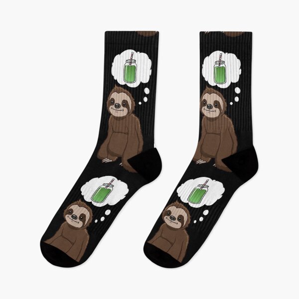 Item preview, Sloth thinking about a green smoothie designed and sold by jonmlam.