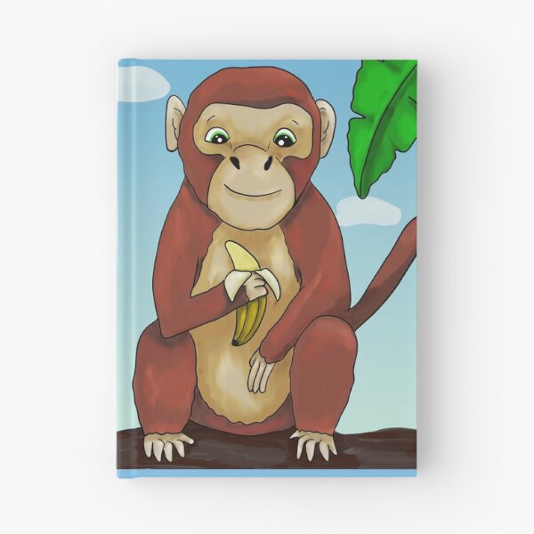Item preview, Monkey with banana designed and sold by Antiope33.