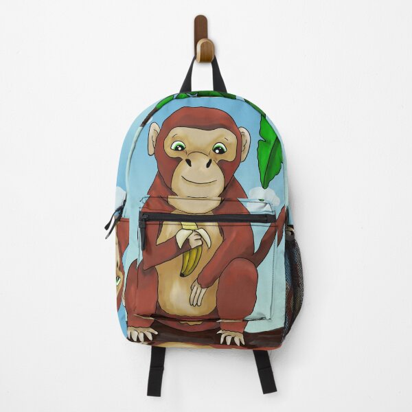 Item preview, Monkey with banana designed and sold by Antiope33.