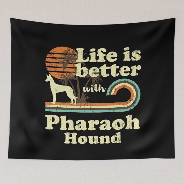 Item preview, Life is Better with Pharaoh Hound Vintage designed and sold by rafaeltto.