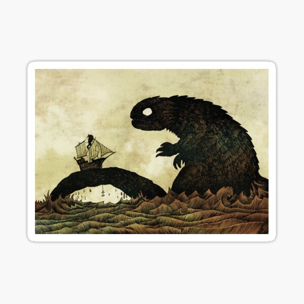 Item preview, Leviathan & Sailing Ship designed and sold by djrbennett.