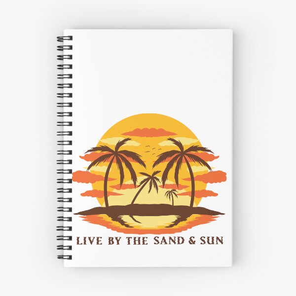 Item preview, Live by the sun and sand Orange designed and sold by Unaiza Khalid.