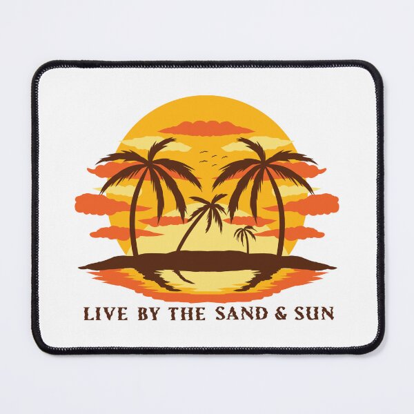 Item preview, Live by the sun and sand Orange designed and sold by Unaiza Khalid.