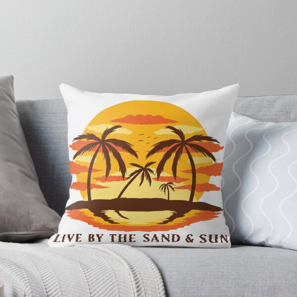 Item preview, Live by the sun and sand Orange designed and sold by Unaiza Khalid.