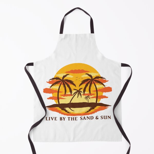 Item preview, Live by the sun and sand Orange designed and sold by Unaiza Khalid.