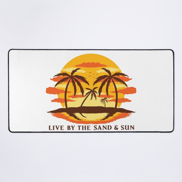 Item preview, Live by the sun and sand Orange designed and sold by Unaiza Khalid.