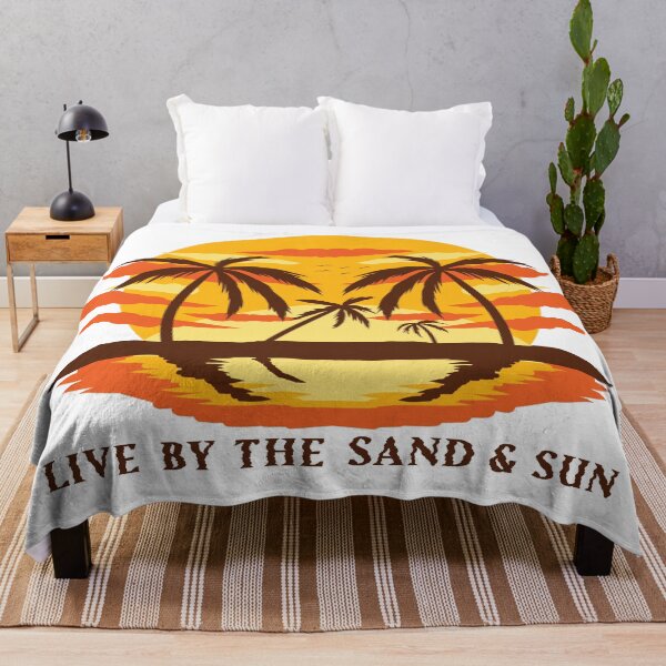 Item preview, Live by the sun and sand Orange designed and sold by Unaiza Khalid.