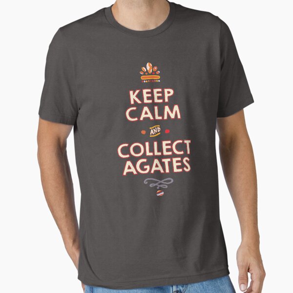 Item preview, Keep Calm And Collect Agates designed and sold by Heidi Haakenson.