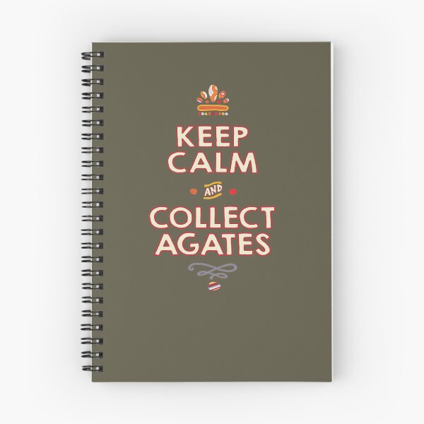 Item preview, Keep Calm And Collect Agates designed and sold by Heidi Haakenson.