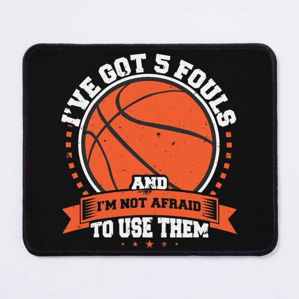 Item preview, I've Got 5 Fouls Funny Basketball Basketball Player T-Shirt Essential T-Shirt designed and sold by amberk1cira.