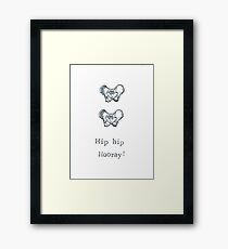 Hip Hip Hooray! Framed Print