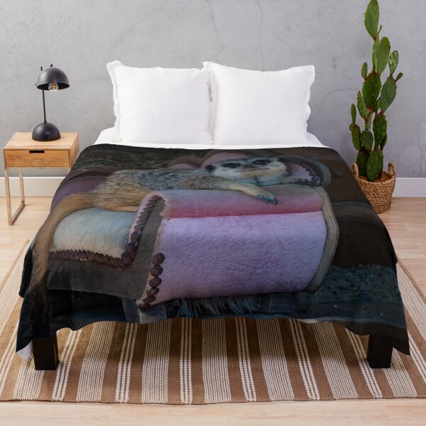 Item preview, Meerkat on the sofa designed and sold by OskiOnTour.