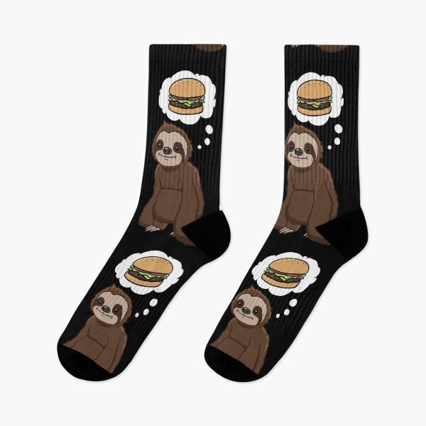Item preview, Sloth thinking about a hamburger designed and sold by jonmlam.