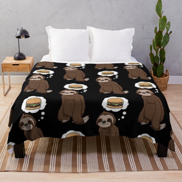 Item preview, Sloth thinking about a hamburger designed and sold by jonmlam.