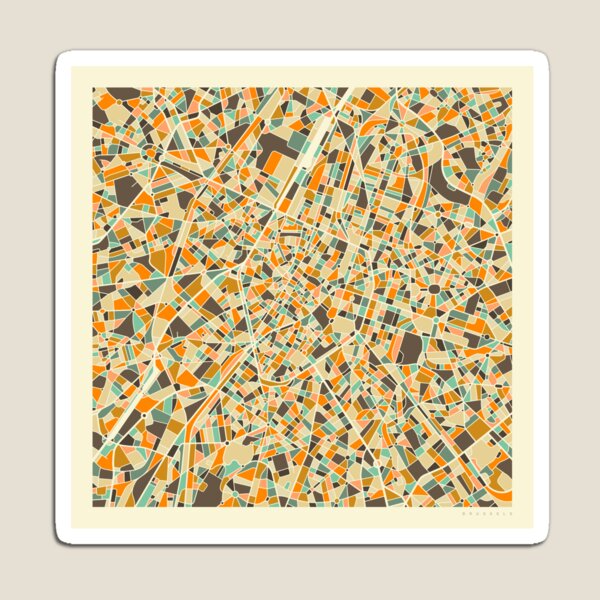 Item preview, BRUSSELS MAP designed and sold by JazzberryBlue.