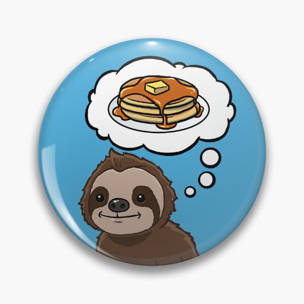 Item preview, Sloth thinking about pancakes designed and sold by jonmlam.