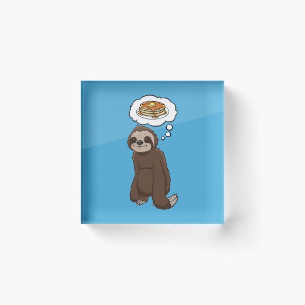 Item preview, Sloth thinking about pancakes designed and sold by jonmlam.