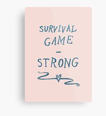 Survival - Strong Metal Print