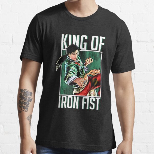 Marvel Iron Fist Four Square T-Shirt - BLUE