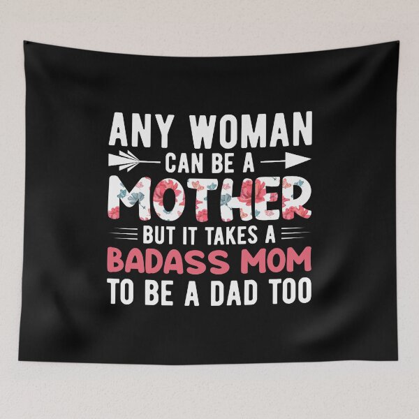 Item preview, Any Woman Can Be A Mother Single Mom Mothers Day designed and sold by haselshirt.