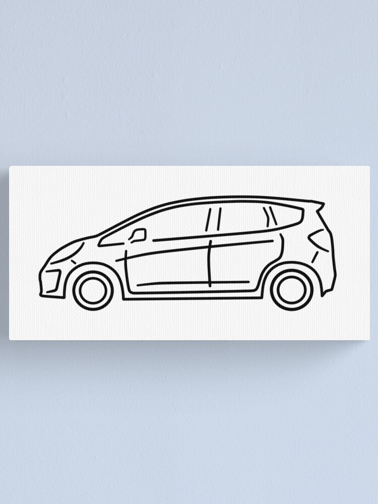 Imagen 1 de 3, Lienzo con la obra Jazz Fit RS, diseñada y vendida por AutoClub.