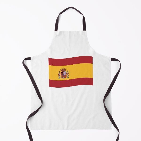 Item preview, Spain Wave Flag (On White) designed and sold by STUDIO-72.