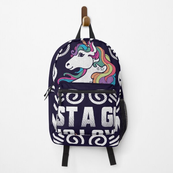 Item preview, Just a girl who loves unicorns - funny quote designed and sold by VichallanStudio.