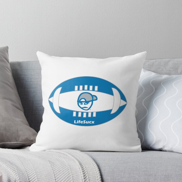 Item preview, Detroit Lions Colors - LifeSucx Angry Guy designed and sold by LifeSucx.