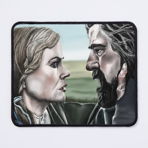 Item preview, The Northman - Queen Gudrún & Fjölnir (Nicole Kidman & Claes Bang) designed and sold by Dracula Fan Art.