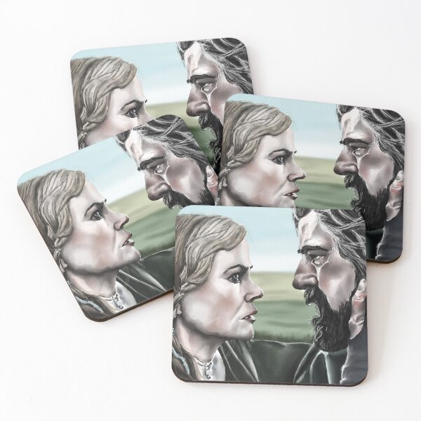 Item preview, The Northman - Queen Gudrún & Fjölnir (Nicole Kidman & Claes Bang) designed and sold by Dracula Fan Art.