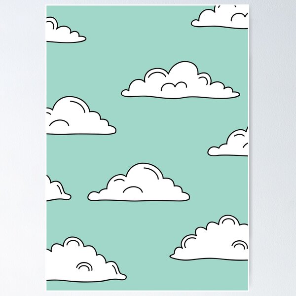 Item preview, Fluffy Clouds designed and sold by dorianchelios.