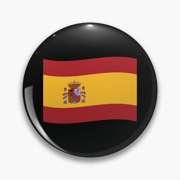 Artikelvorschau, Spanische Wellenflagge (auf Schwarz) entworfen und verkauft von STUDIO-72.