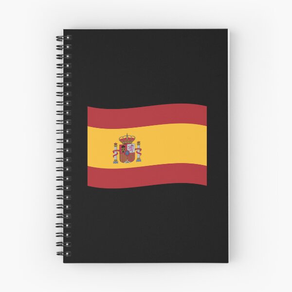 Item preview, Spain Wave Flag (On Black) designed and sold by STUDIO-72.