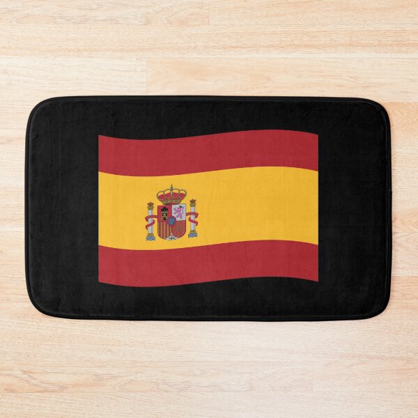 Item preview, Spain Wave Flag (On Black) designed and sold by STUDIO-72.
