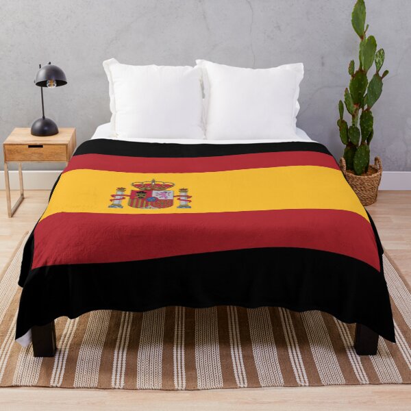 Item preview, Spain Wave Flag (On Black) designed and sold by STUDIO-72.
