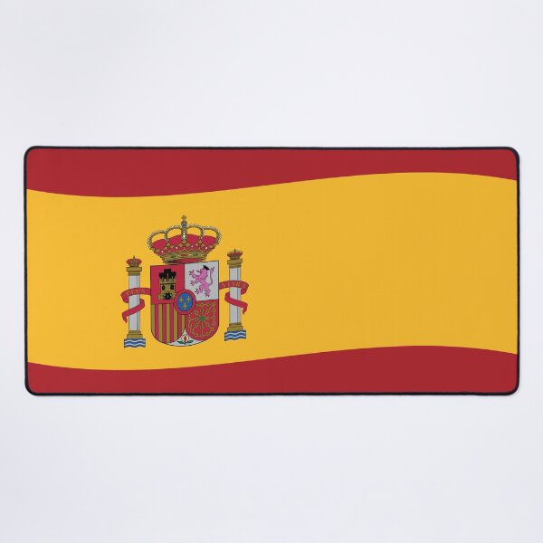 Item preview, Spain Wave Flag (On Black) designed and sold by STUDIO-72.