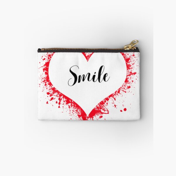 Item preview, red heart with a big smile designed and sold by Bashini.