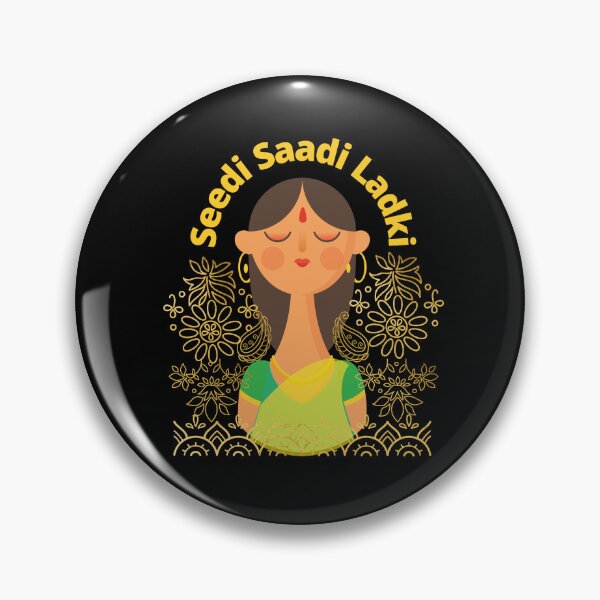 Item preview, Seedi Saadi Ladki Bollywood Funny designed and sold by Life Is Beautiful.