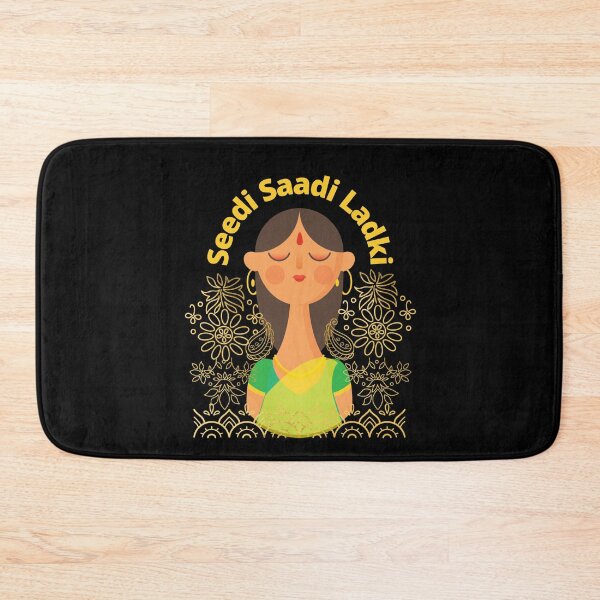 Item preview, Seedi Saadi Ladki Bollywood Funny designed and sold by Life Is Beautiful.