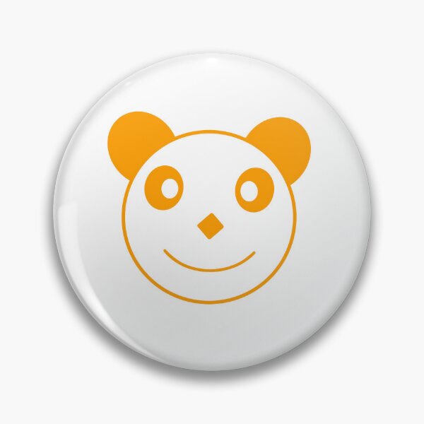 Item preview, ORANGE PANDA HEAD designed and sold by vazqpete.