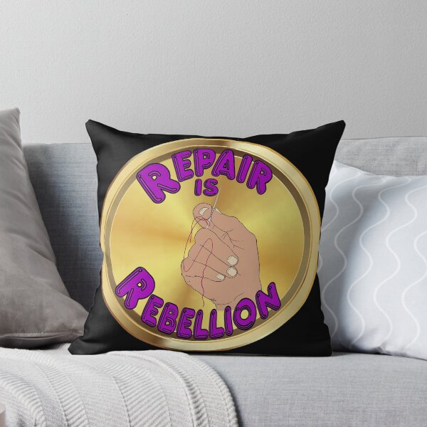 Item preview, Repair is Rebellion - purple designed and sold by Kestrelle.
