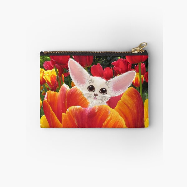 Item preview, Little Fennec Fox in Flower designed and sold by Soozie Wray.