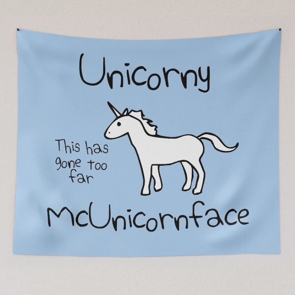 Item preview, Unicorny McUnicornface designed and sold by jezkemp.